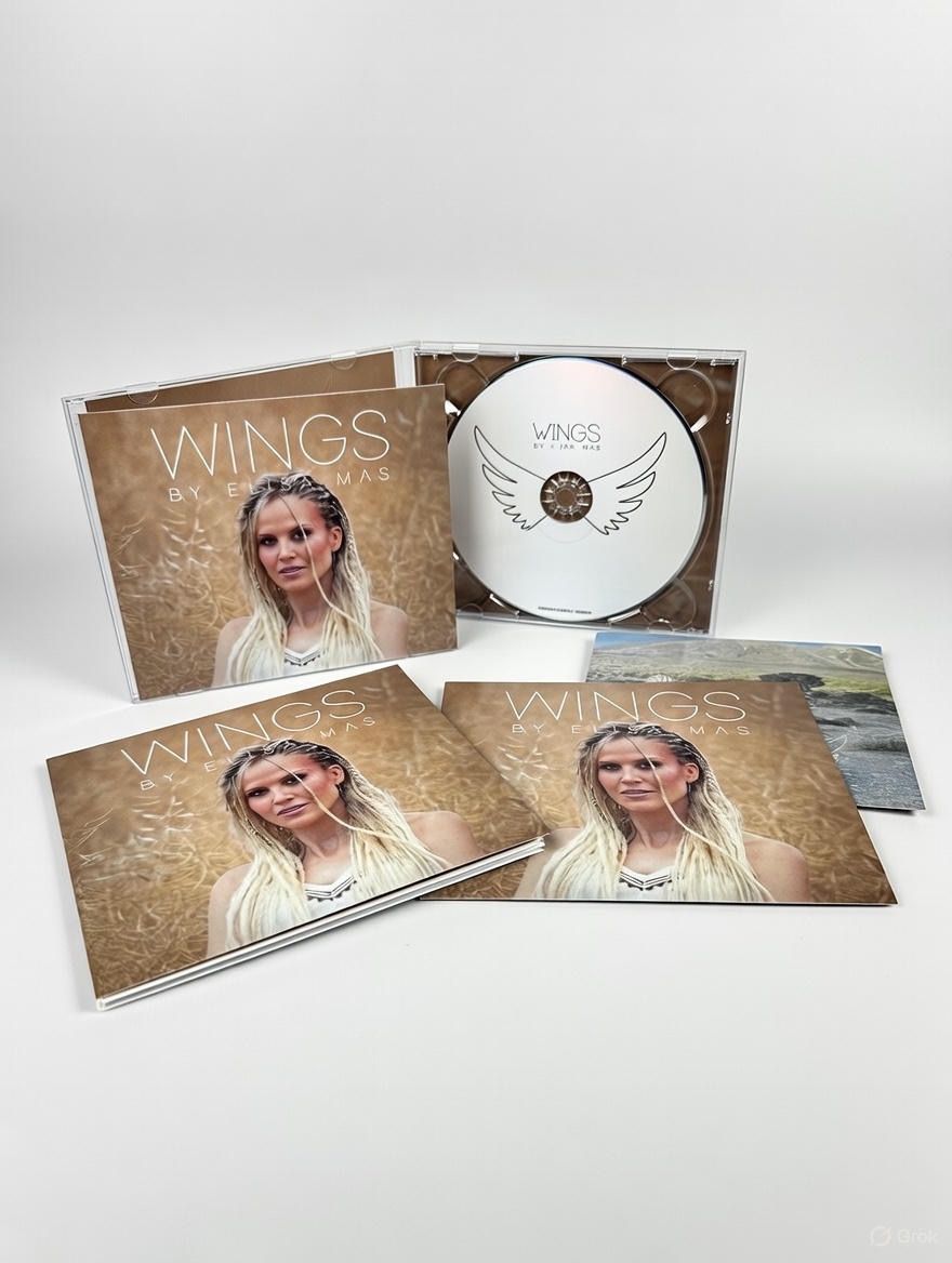 EP Wings Elisa Mas DIGIPACK firmado